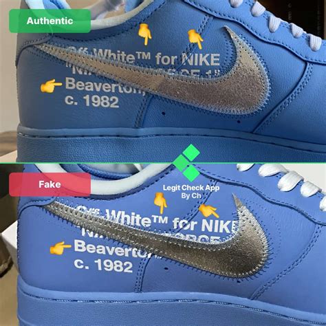 nike off white mca real vs fake|nike af1 off white mca.